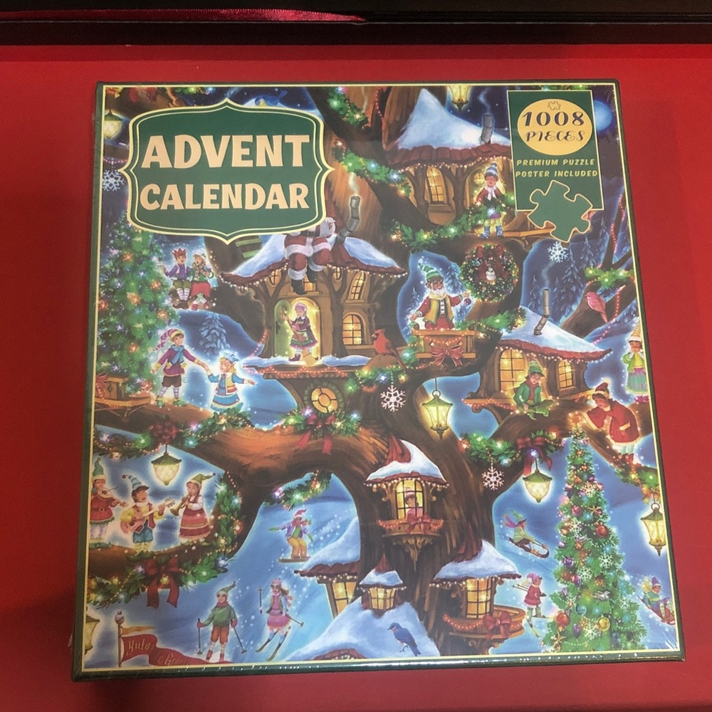 Advent Calendar Puzzle - 1008 Pieces - Festive Multicolor
